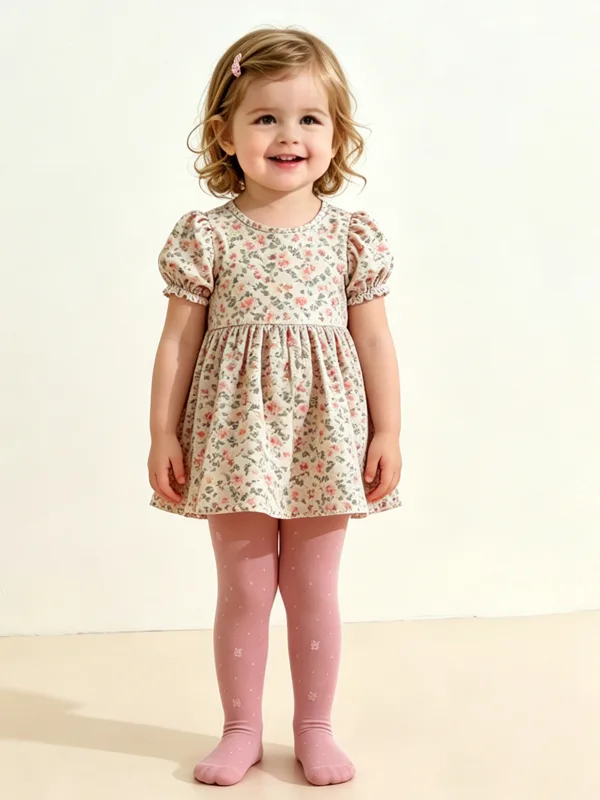 3 パック幼児女の子花柄タイツ 0-3Y UPF50 日焼け - Tights Pantyhose Sheer のレビューと価格