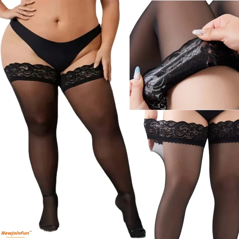 5足セット レディース 大きいサイズ レース トップス サイ - Thigh High Sock Stay Up のレビューと価格