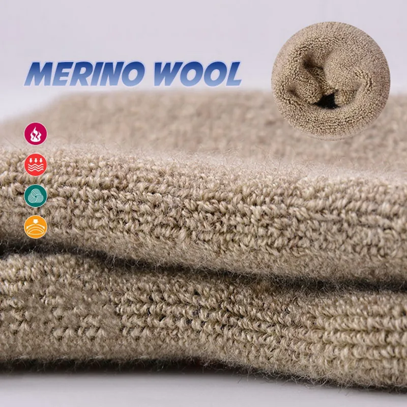 Loogdeel 1 ペアメリノウールサーマルソックス男性女 - Wool Hiking Sock のレビューと価格
