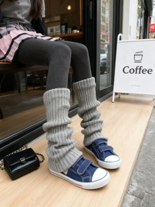 2 個 70 センチメートル拡張レッグウォーマー女性ロリータ - Boot Sock Slouchy のレビューと価格