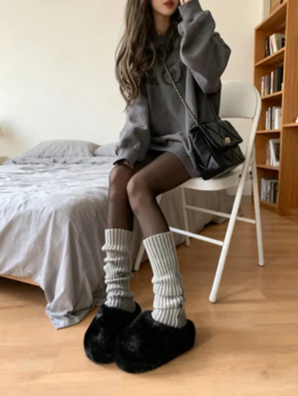 2 個 70 センチメートル拡張レッグウォーマー女性ロリータ - Boot Sock Slouchy のレビューと価格