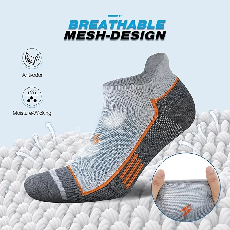 6 パック メンズ アスレチック ソックス 厚手のクッション - Athletic Sock Cushion のレビューと価格