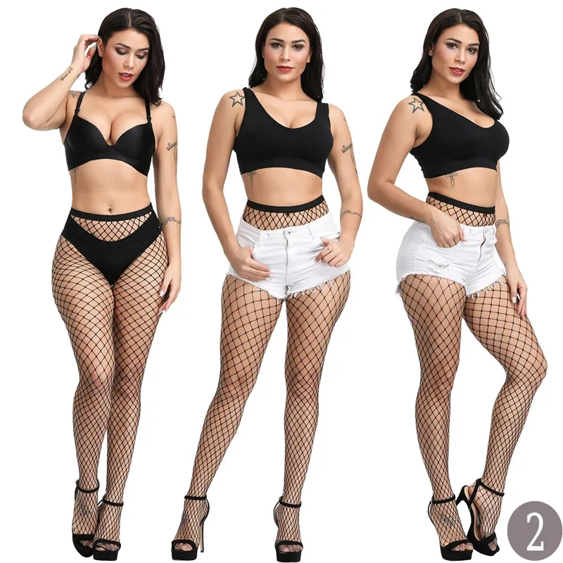 女性用フィッシュネットパンティストッキング、中空メッシュタイ - Fishnet Stocking Women のレビューと価格