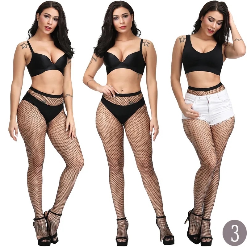 女性用フィッシュネットパンティストッキング、中空メッシュタイ - Fishnet Stocking Women のレビューと価格