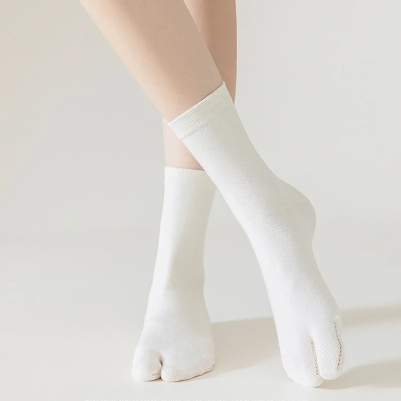 1 ペア綿足袋靴下和風女性の抗摩擦二本指靴下快適な通気性汗吸 - Toe Sock Split のレビューと価格
