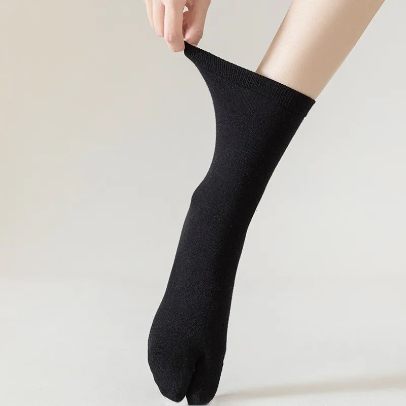 1 ペア綿足袋靴下和風女性の抗摩擦二本指靴下快適な通気性汗吸 - Toe Sock Split のレビューと価格
