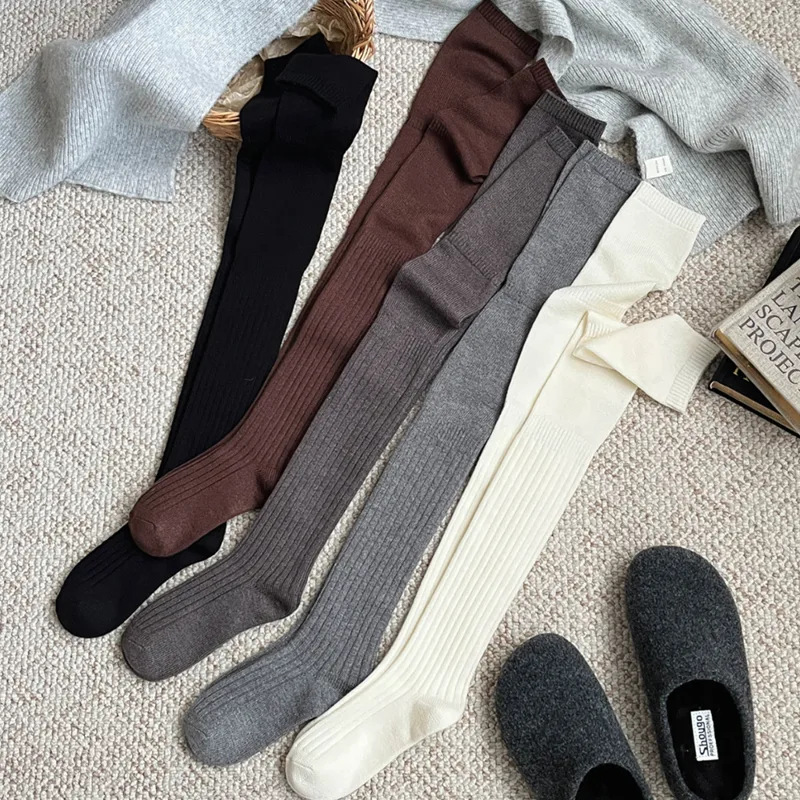 女性用暖かいエクストラロングオーバーザニーソックス冬用厚手ニ - Boot Sock Slouchy のレビューと価格