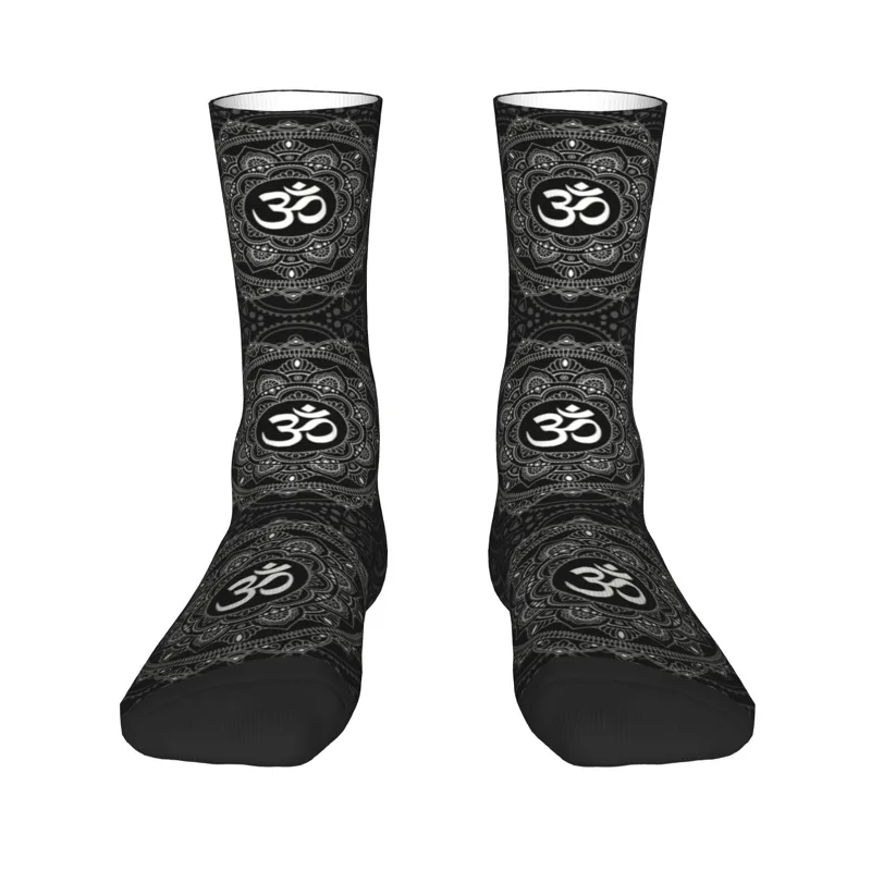 カスタムオムマンダラドレスソックス男性用女性用暖かいファッシ - Dress Sock Men のレビューと価格