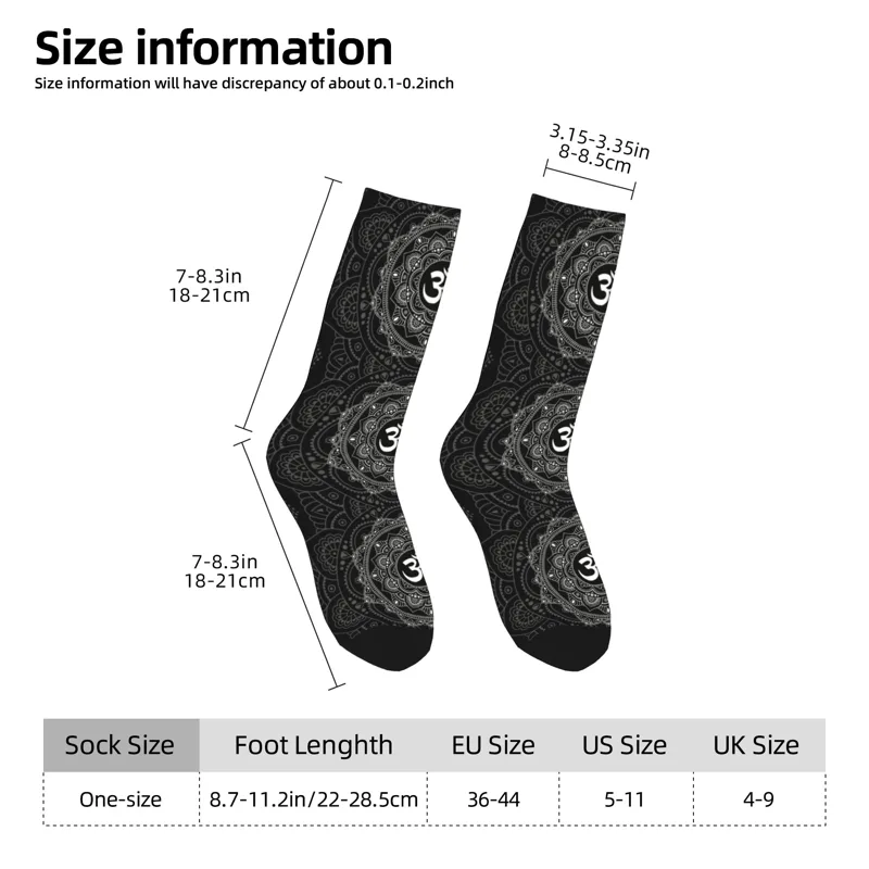 カスタムオムマンダラドレスソックス男性用女性用暖かいファッシ - Dress Sock Men のレビューと価格