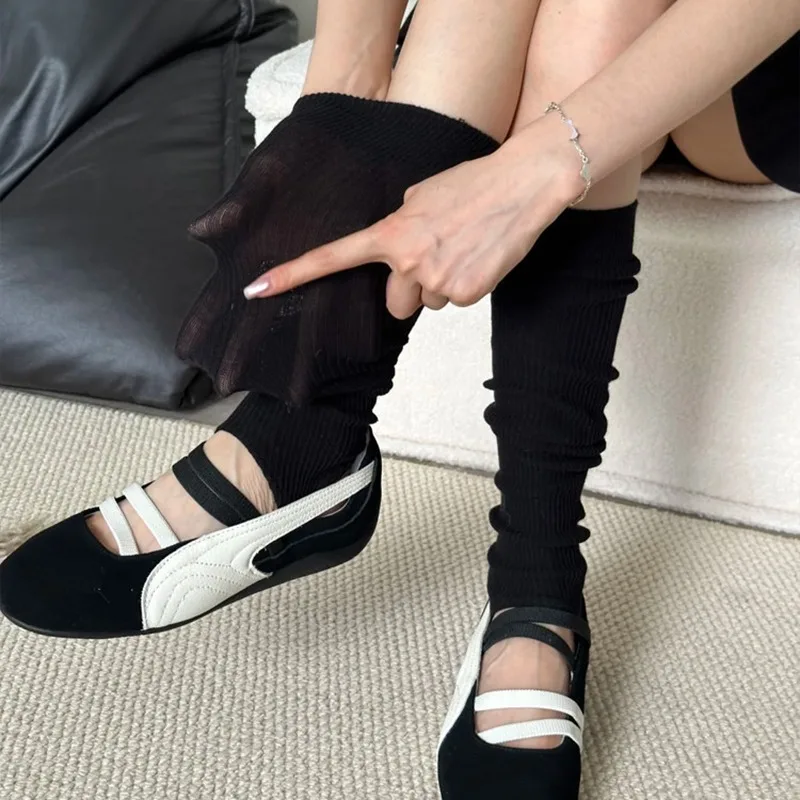女性用ニットスラウチーカーフソックス、レッグウォーマー、リブ - Boot Sock Slouchy のレビューと価格
