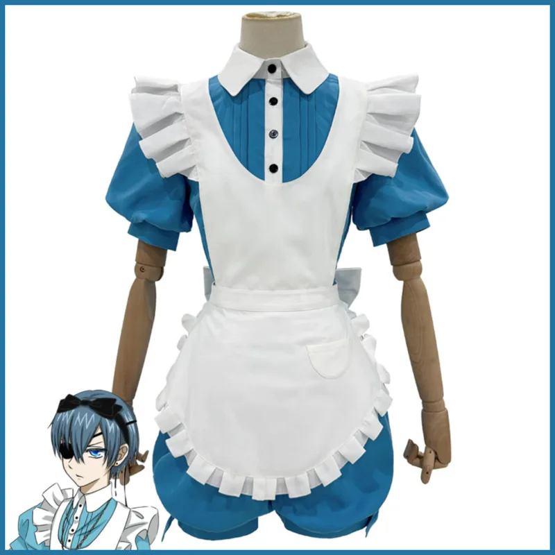 アニメシエル・ファントムハイヴ笑顔コスプレ衣装黒執事アリスメ - Dress Sock Men のレビューと価格