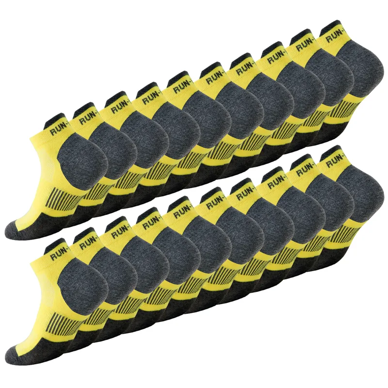 10 組の高品質メンズサマーショートソックスメンズカラフルス - Ankle Sock Low Cut のレビューと価格