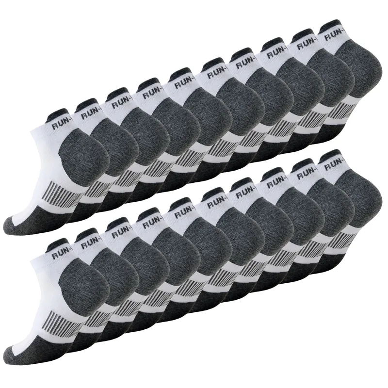 10 組の高品質メンズサマーショートソックスメンズカラフルス - Ankle Sock Low Cut のレビューと価格