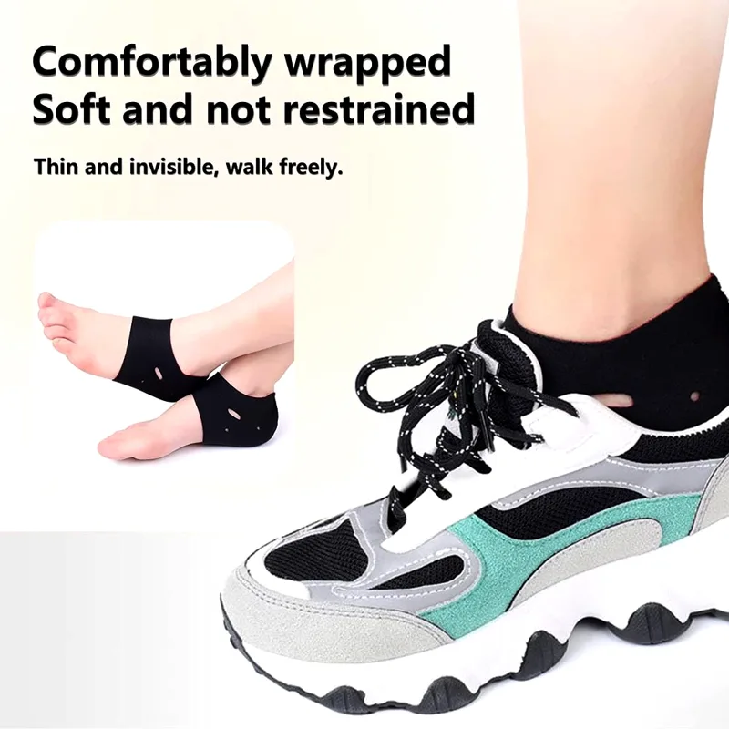 足底筋膜炎療法ヒール、かかとの痛みの緩和スリーブ、かかとの保 - Ankle Brace Sock のレビューと価格