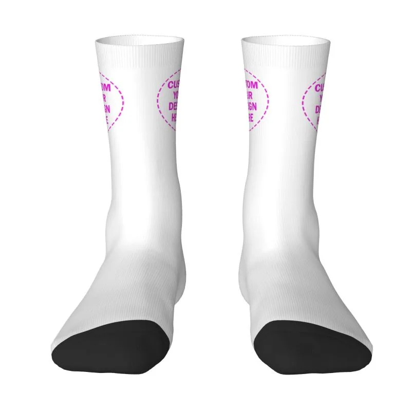 パーソナライズ カスタム写真ロゴテキスト メンズ レディース - Dress Sock Men のレビューと価格