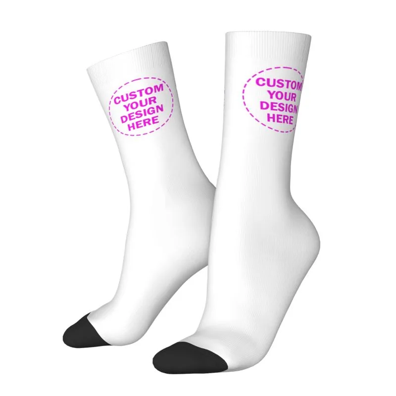 パーソナライズ カスタム写真ロゴテキスト メンズ レディース - Dress Sock Men のレビューと価格