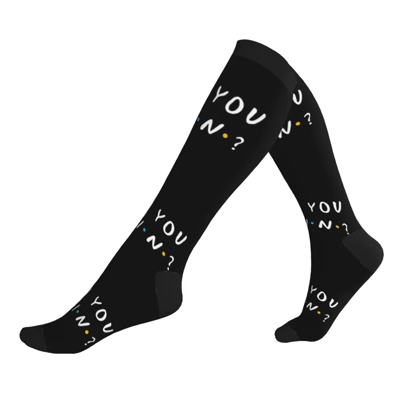 ノベルティプリントテレビ番組フレンズ面白い引用柄ソックス女性 - No Show Sock Women のレビューと価格