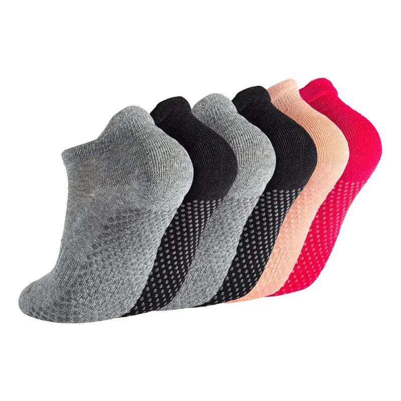 6 ペア ヨガソックス 女性用 ピラティス ノンスリップソッ - Grip Sock Yoga のレビューと価格