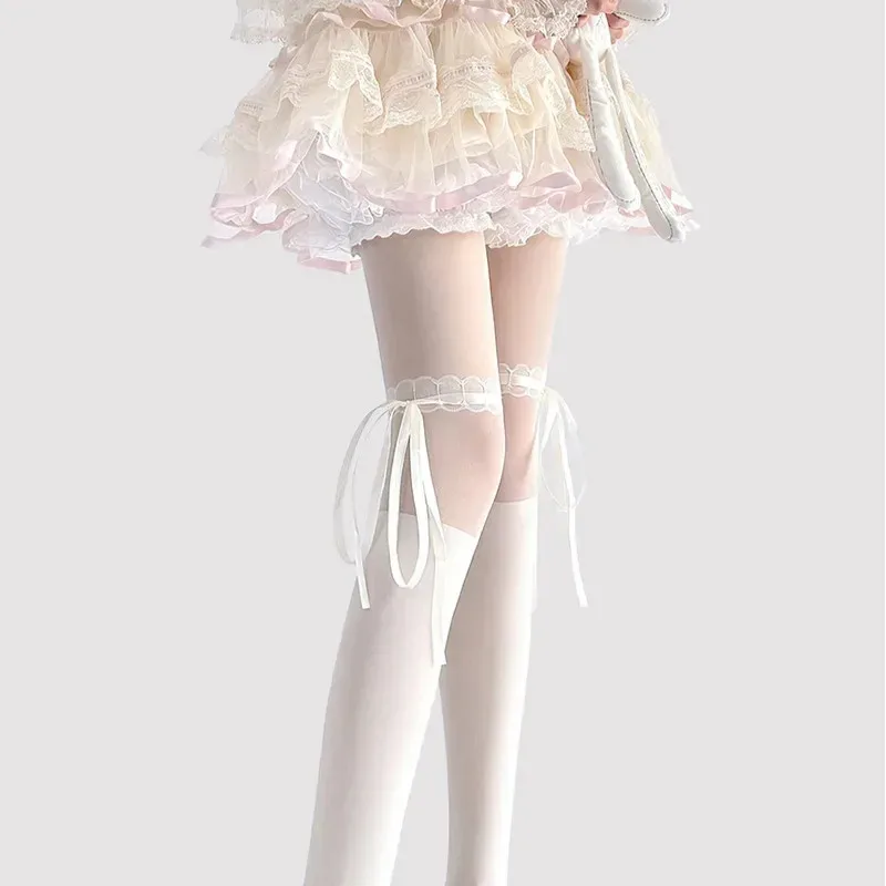 ロリータコススイートタイツ女性用かわいいシルクストッキング、 - Tights Pantyhose Sheer のレビューと価格