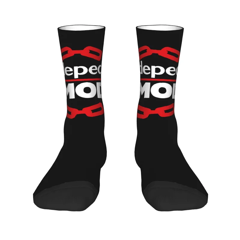 カスタムデペッシュクールモードエレクトロニックロックメンズク - Dress Sock Men のレビューと価格