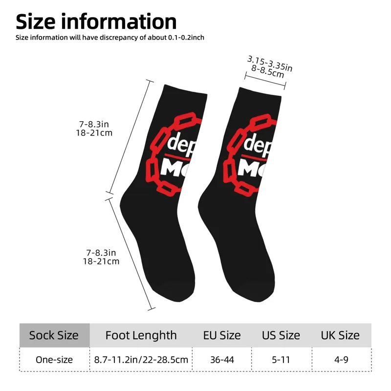 カスタムデペッシュクールモードエレクトロニックロックメンズク - Dress Sock Men のレビューと価格